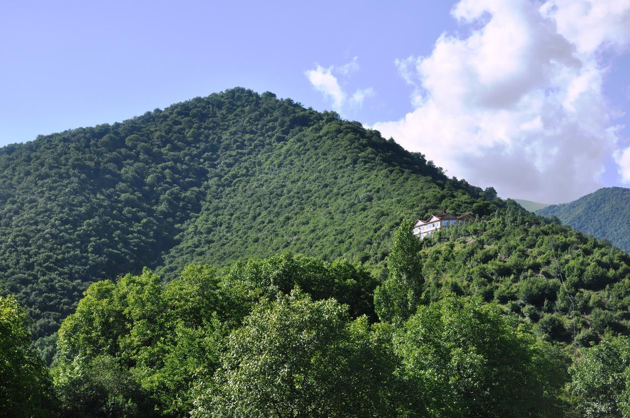 Kungut Hotel & Restaurant Şǝki Exteriör bild